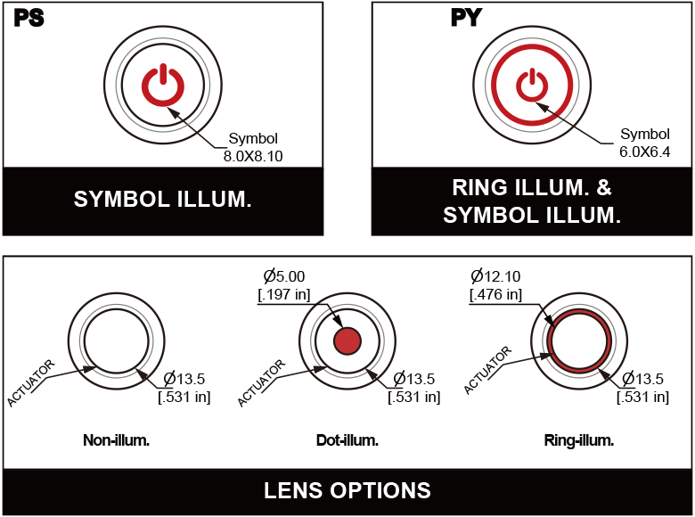 L16T Illumination Options