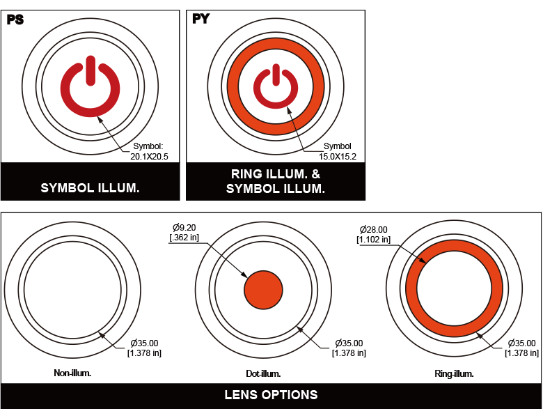 L40 Series illumination options