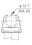 DL type thermostat bracket