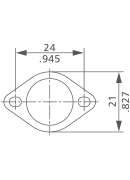 O type thermostat bracket