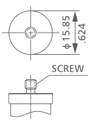 R type thermostat bracket