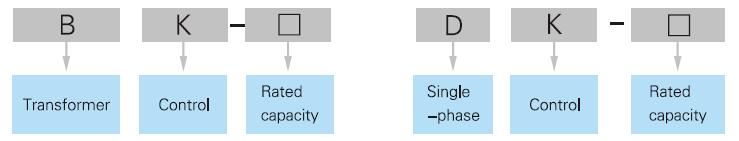 BK DK Control Transformer model implication