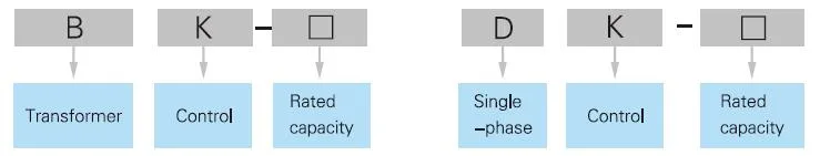 BK DK Control Transformer model implication