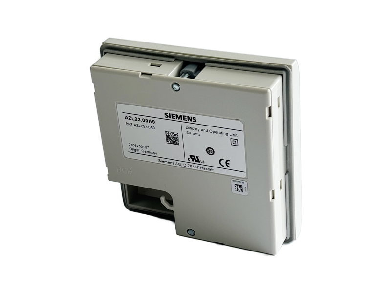 SIEMENS AZL23 display operating unit detail view 6