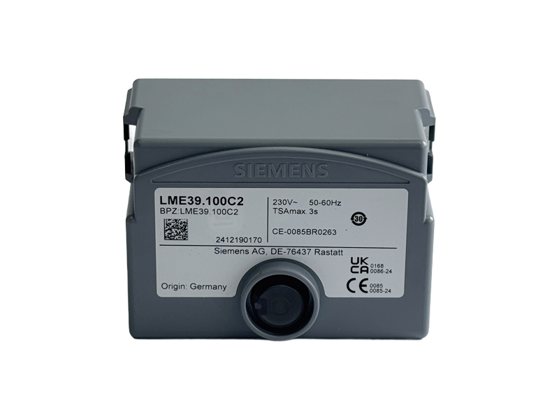 SIEMENS LME39 gas burner control detail view 2
