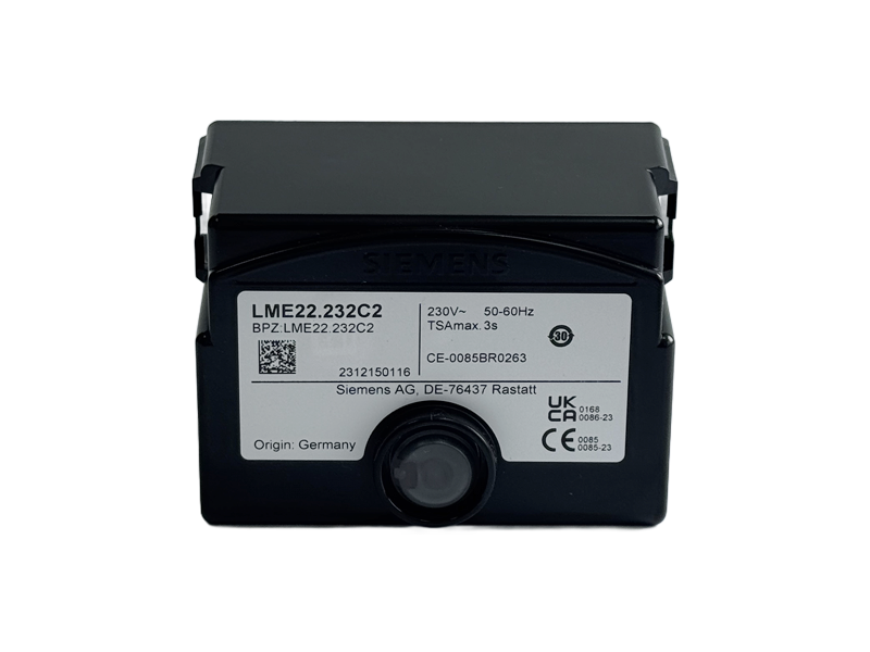 SIEMENS LME gas burner control detail view 2
