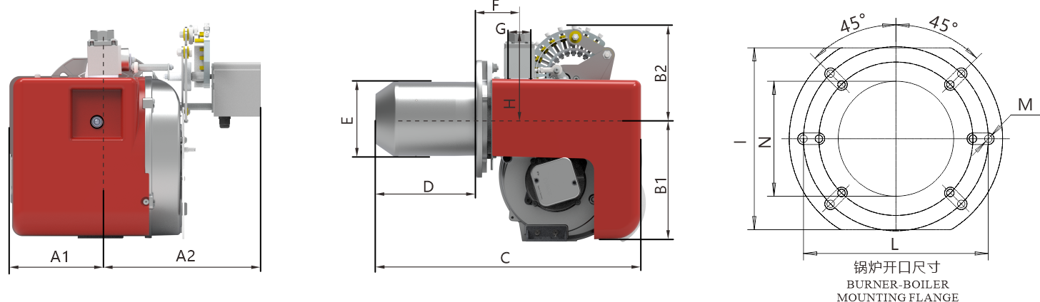 BTN20-30G GC Series Dimension Drawing