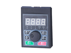 ZVF330 inverter keypad front layout.