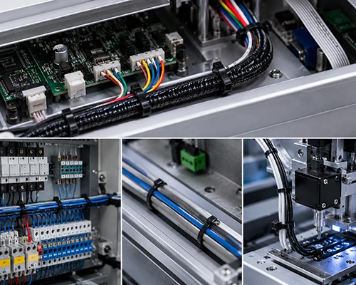 Cable routing inside electronics and equipment