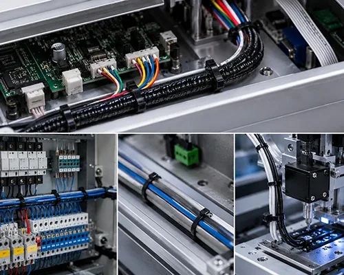 Cable routing inside electronics and equipment