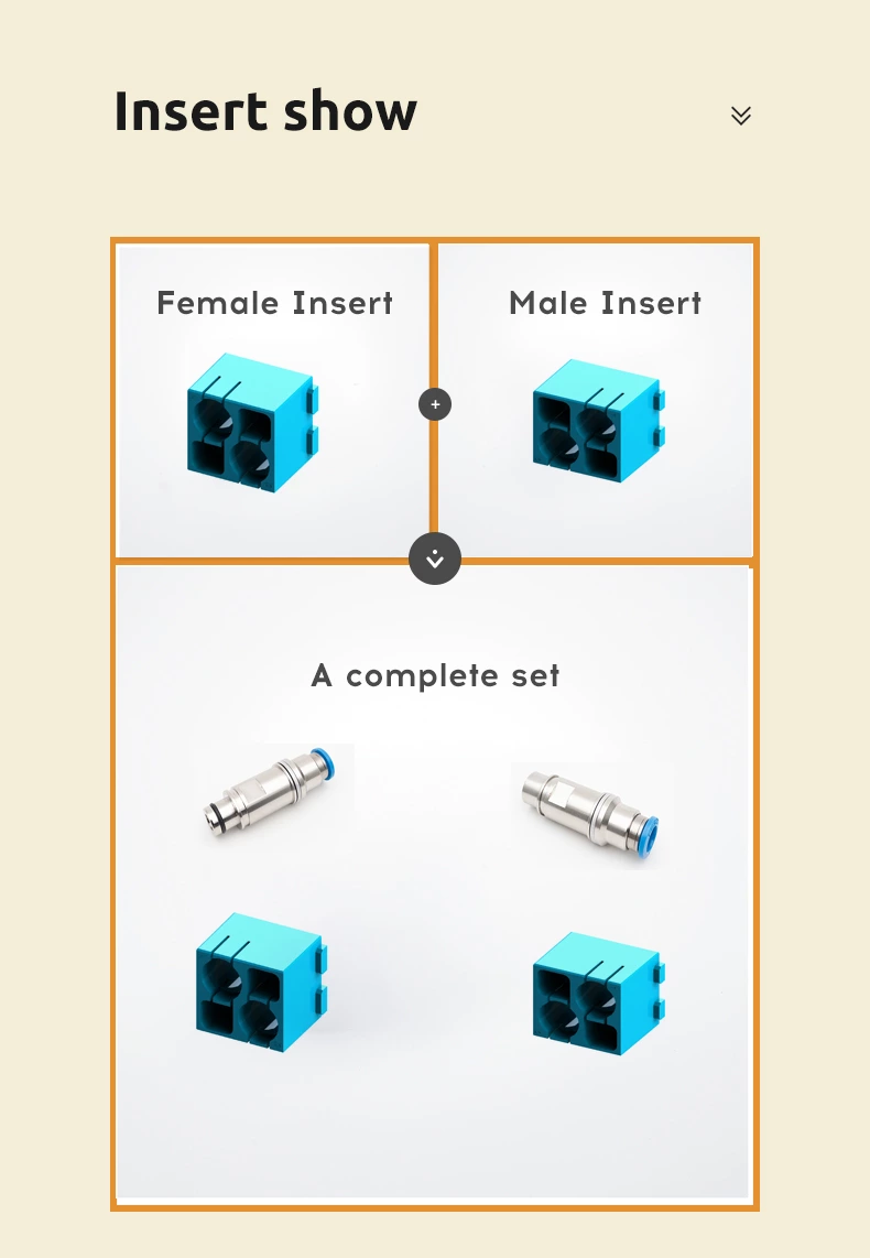 8mm pneumatic contacts and two-position module carriers