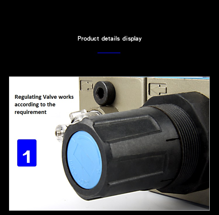 UFRL regulator adjustment knob