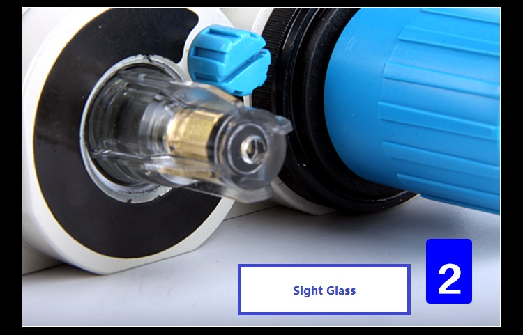 FRC lubricator sight glass