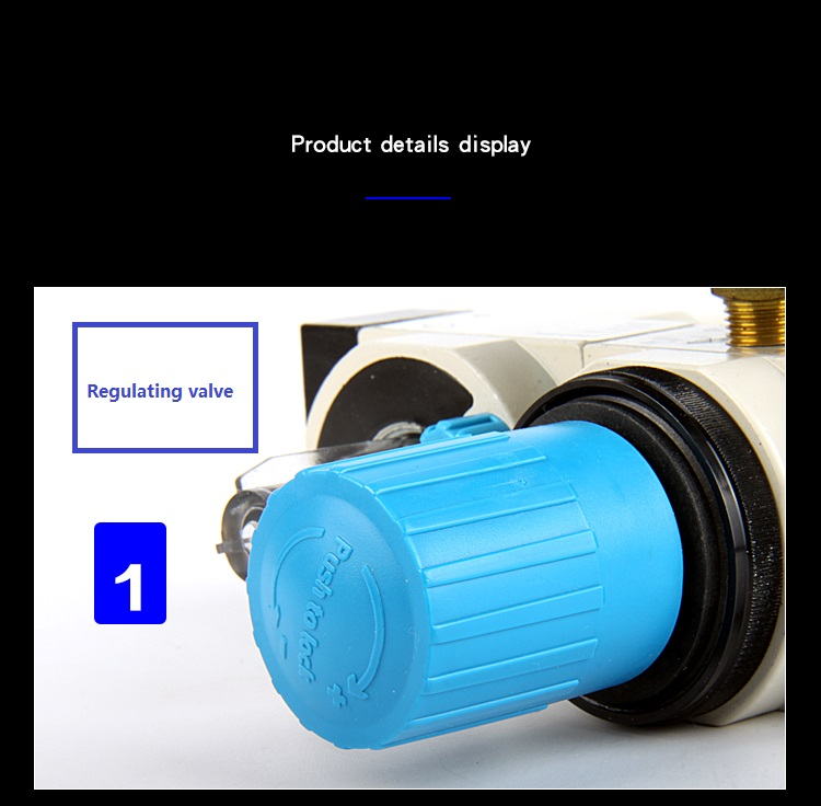 FRC regulator adjustment knob