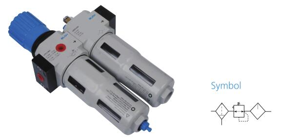FRC module arrangement and pneumatic symbol