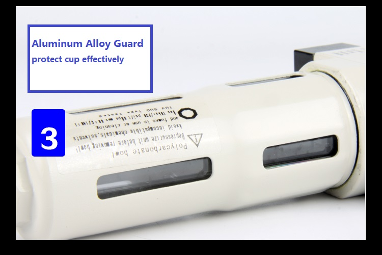 LF bowl guard with inspection slots