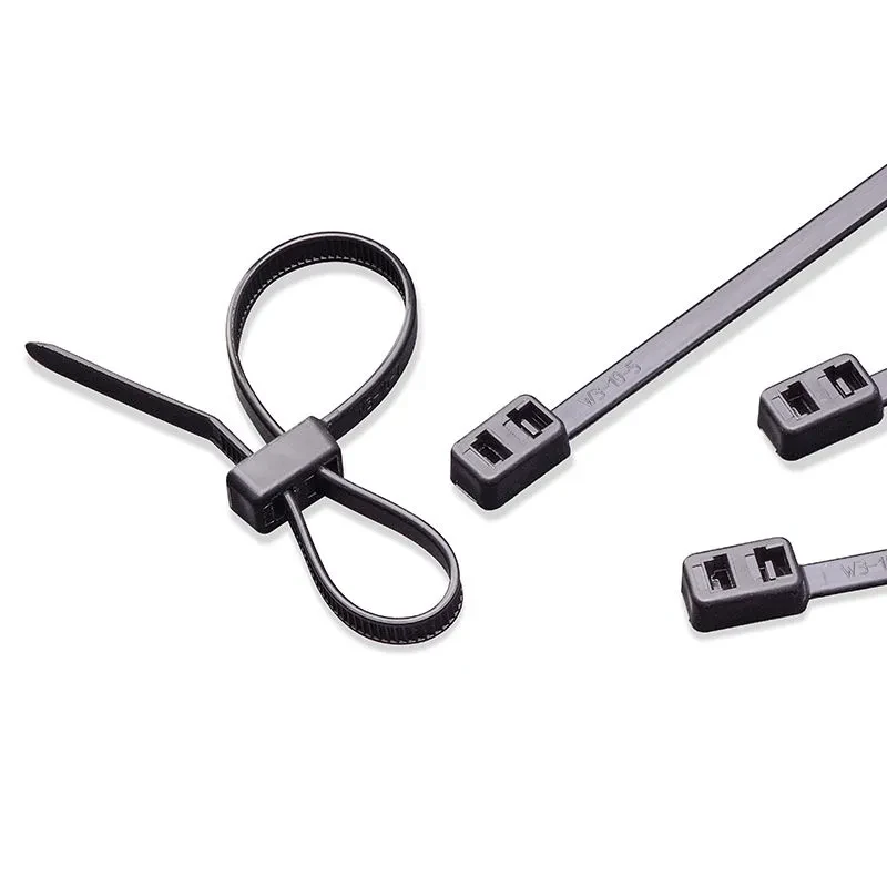 Black Double-Head Ties