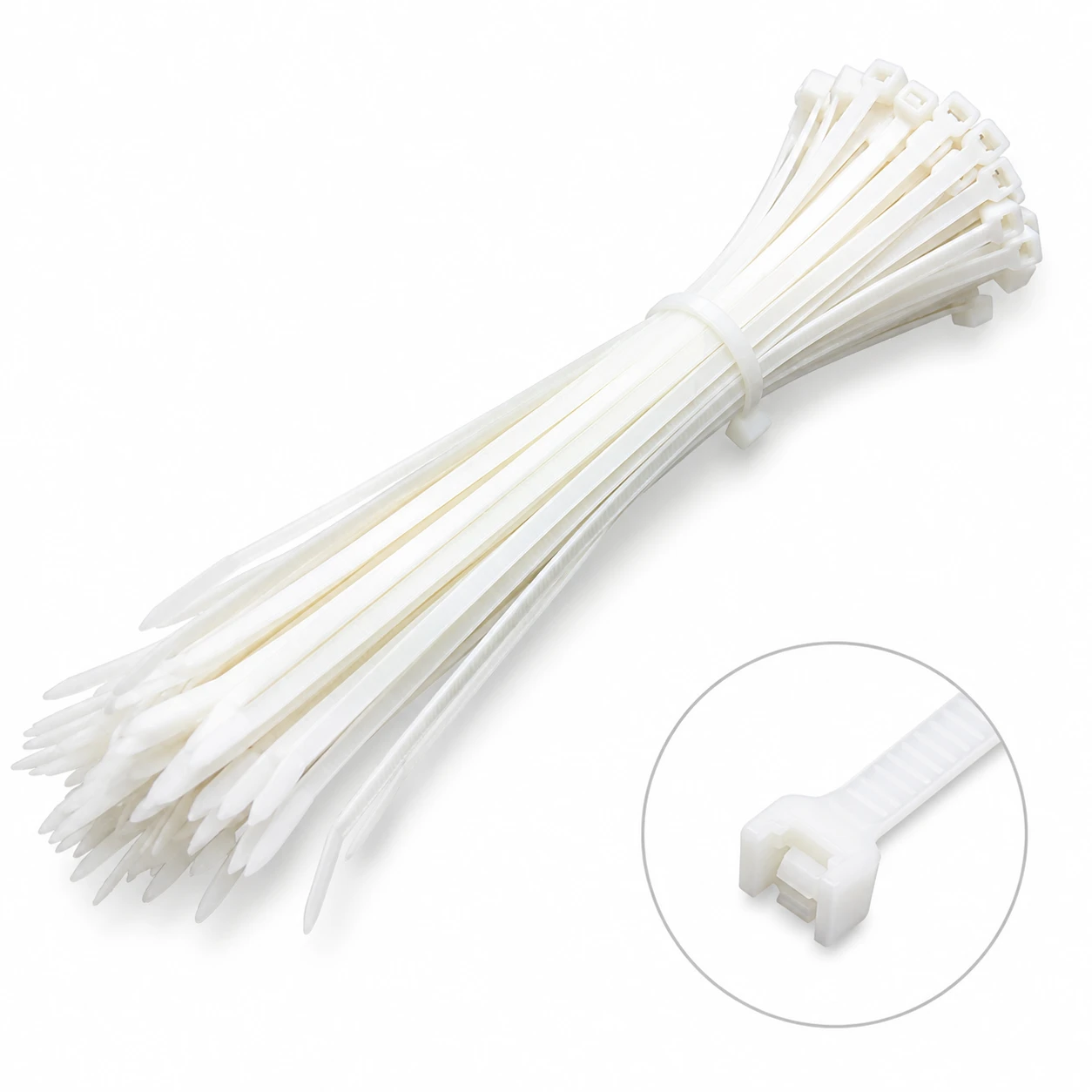 Natural Ties with Locking Head Inset