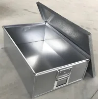 Galvanized Enclosure with Carry Handles