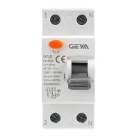 GYL8 2P Earth Leakage Circuit Breaker Front View