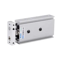 Twin-rod guided cylinder