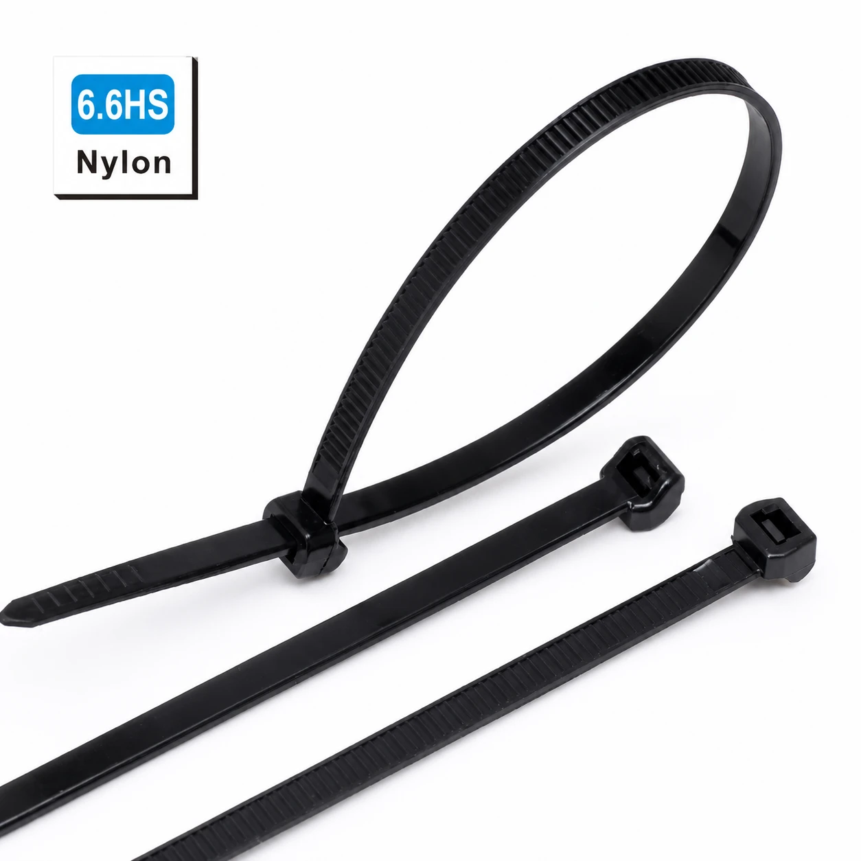 Outside-Serrated Tie and Smooth Inner Strap