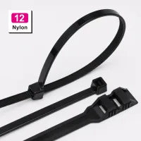 PA12 Self-Locking Tie and Head Detail