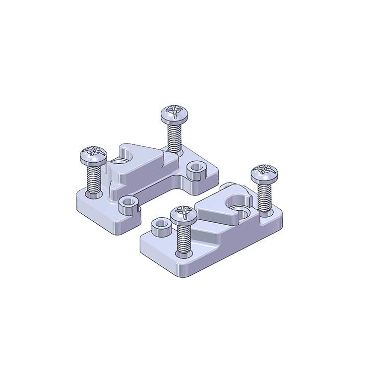 APT-C mounting flanges and screws