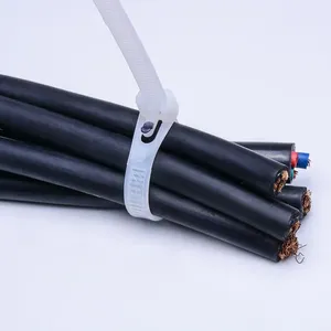 Natural Releasable Tie on a Cable Bundle