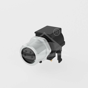 M8 Female Plastic Right Angle PCB Receptacle