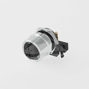M12 Female Right Angle PCB Receptacle