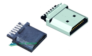 HC505 Compact HDMI Solder Plug