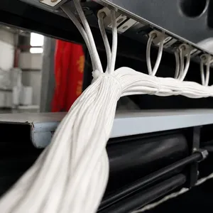Ties Along an Equipment Wire Harness