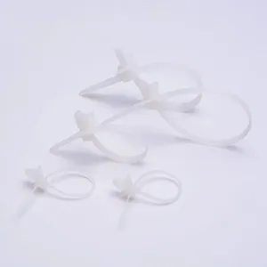 Natural Push-Mount Cable Ties