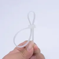 Natural Double-Head Tie with Two Loops