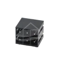 2RHC enclosed double-row PCB header