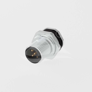 M12 Rear Male Receptacle