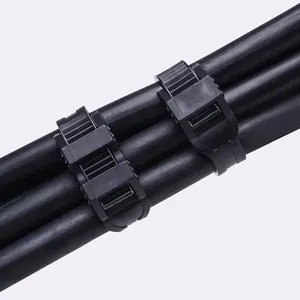 Double-Locking Ties on a Cable Bundle