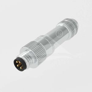 M8 Shielded Straight Male Connector