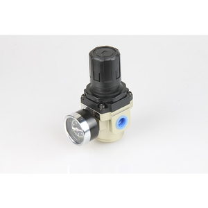 AR regulator adjustment knob and gauge