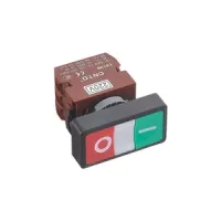 C2 Illuminated Red Green Twin Pushbutton