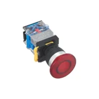 CLA38 Illuminated 40mm Mushroom Operator