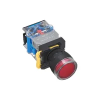 CLA38 Transparent Illuminated Flat Pushbutton