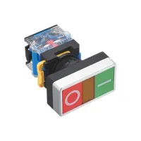 CLA38 Red Green Twin Pushbutton