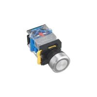 CLA38 Illuminated Stainless Steel Pushbutton