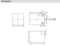 GYAG20-Q40 Sensor Dimensions