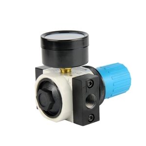 LR regulator underside and connection view