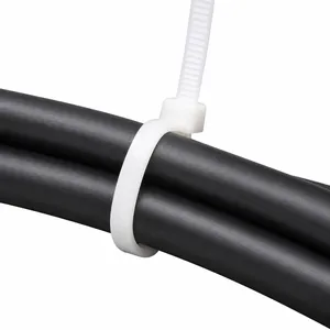 Tie Securing a Cable Bundle