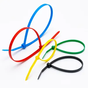 Colored Self-Locking Ties