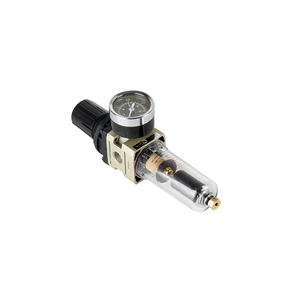 AW filter-regulator with transparent bowl